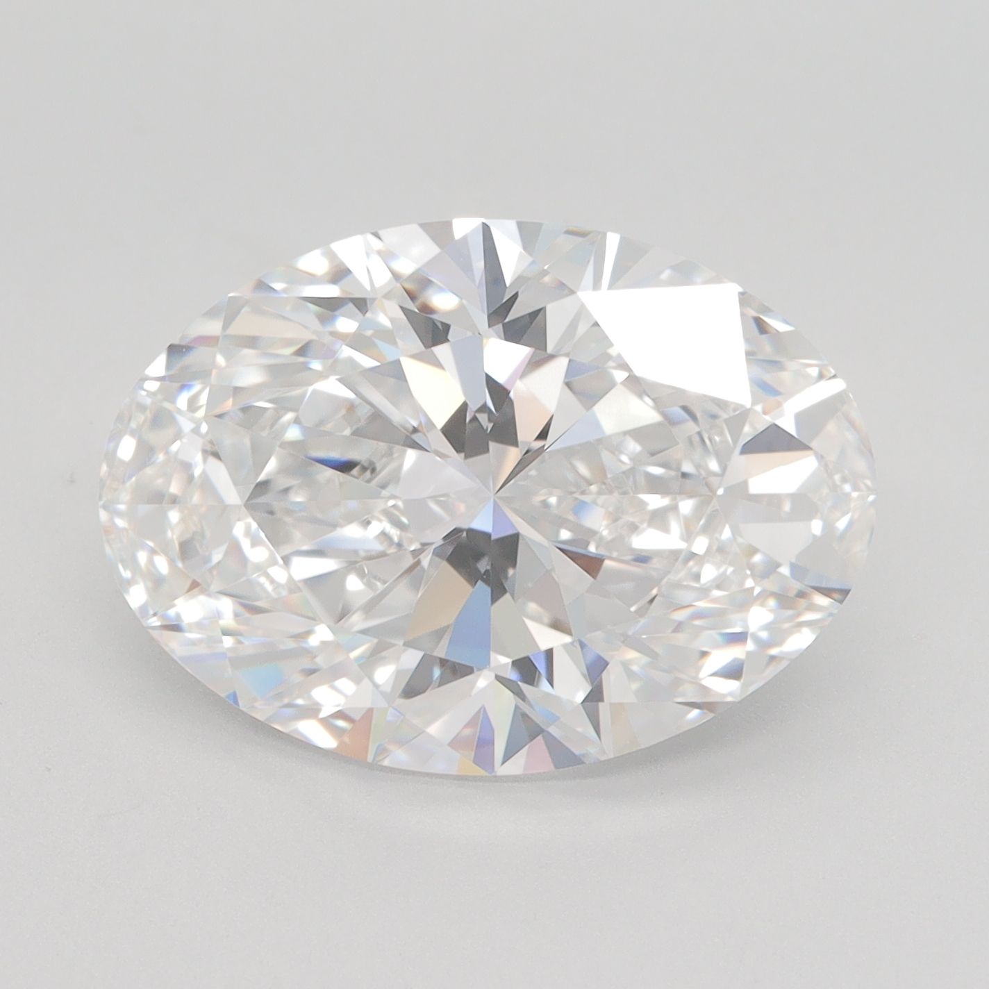 6.34ct Oval E IF Lab-Grown Diamond