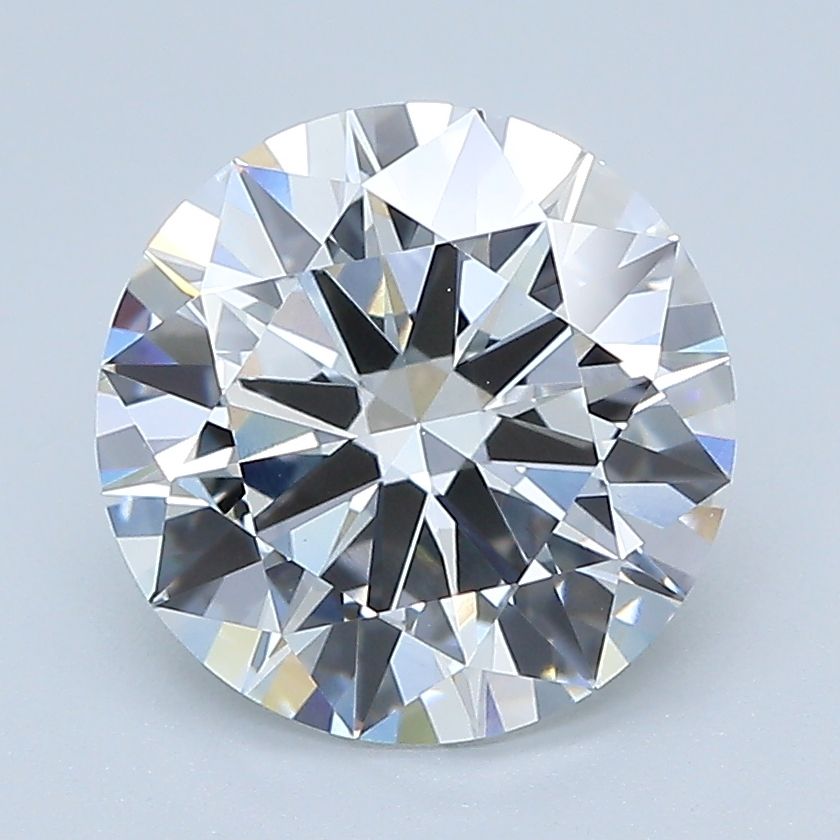 2.69ct Round F VVS2 Lab-Grown Diamond