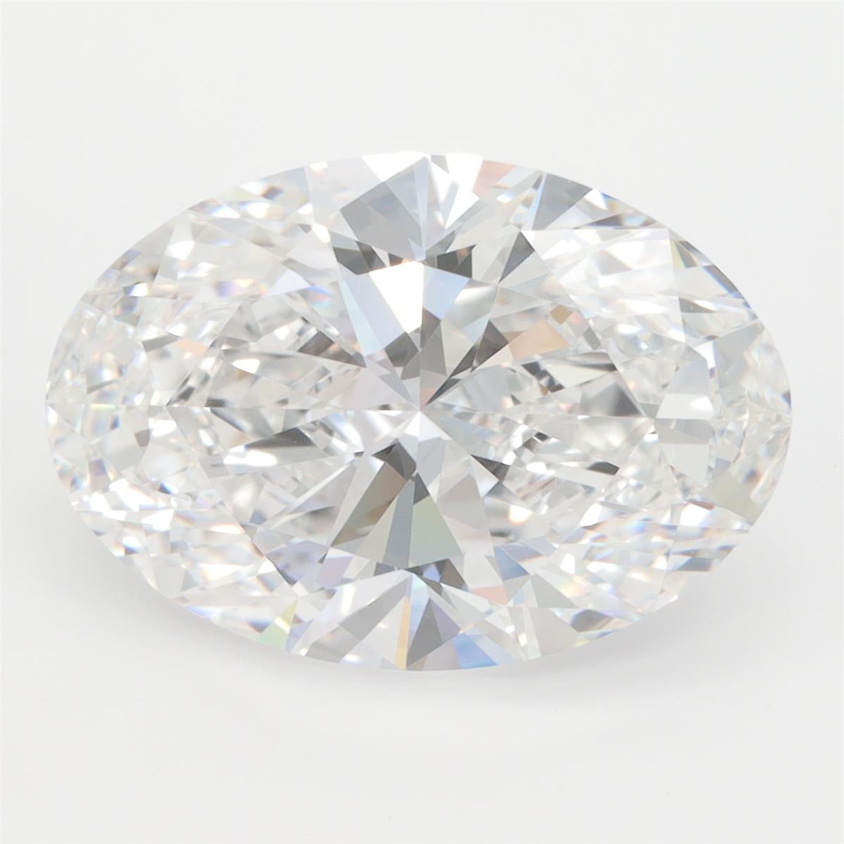 7.11ct Oval E VVS2 Lab-Grown Diamond