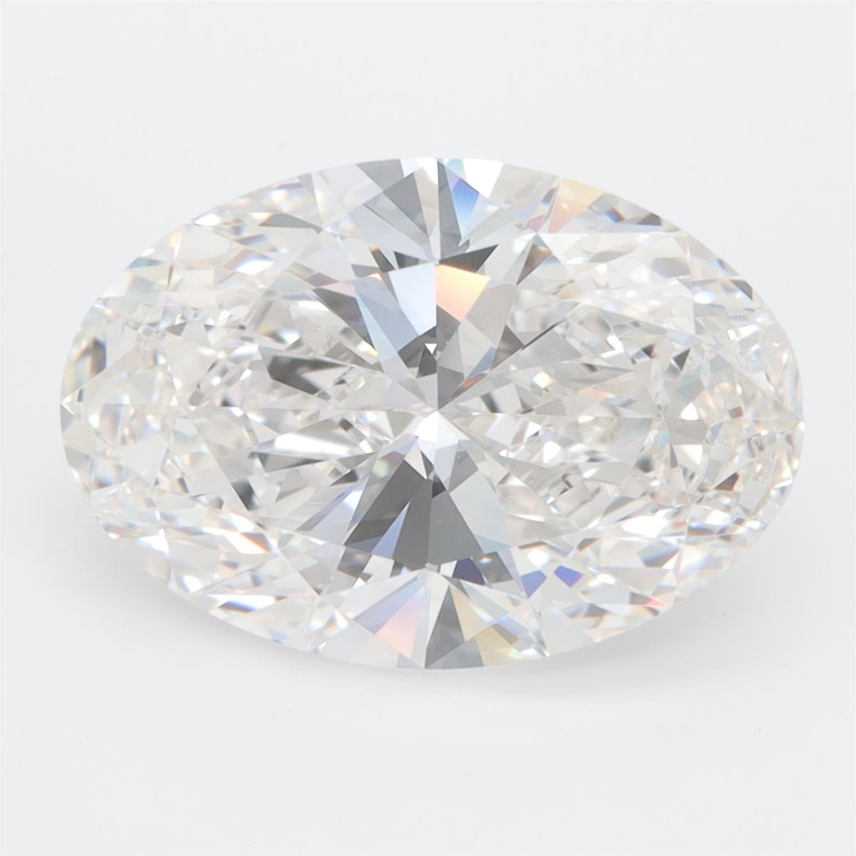 5.25ct Oval F VS1 Lab-Grown Diamond