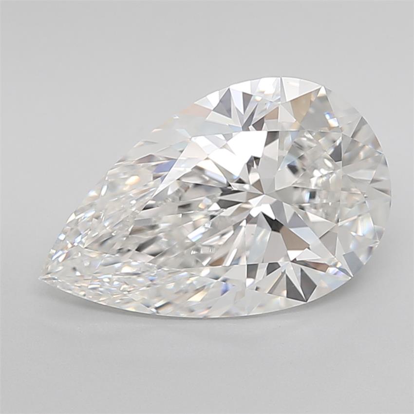 4.02ct Pear E VVS2 Lab-Grown Diamond