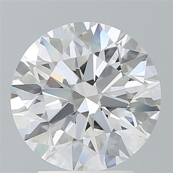 3.11ct Round F VS1 Lab-Grown Diamond