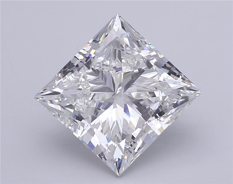 13.71 Carat PRINCESS Shape F Colour VS1 Clarity  Cut - White Lab Diamond - 7881