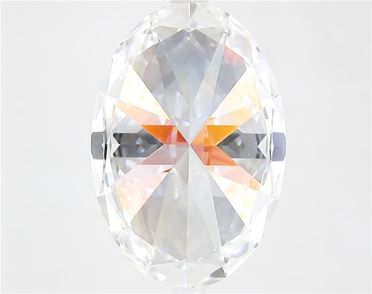 7.14ct Oval F VS1 Lab-Grown Diamond