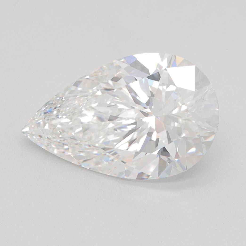 2.08ct Pear F IF Lab-Grown Diamond