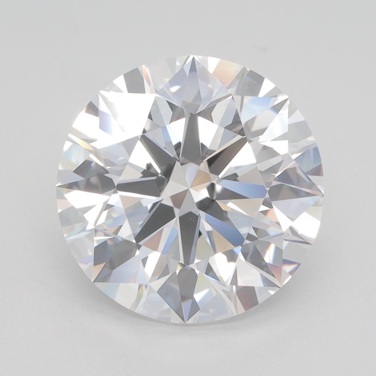 6.11ct Round E IF Lab-Grown Diamond
