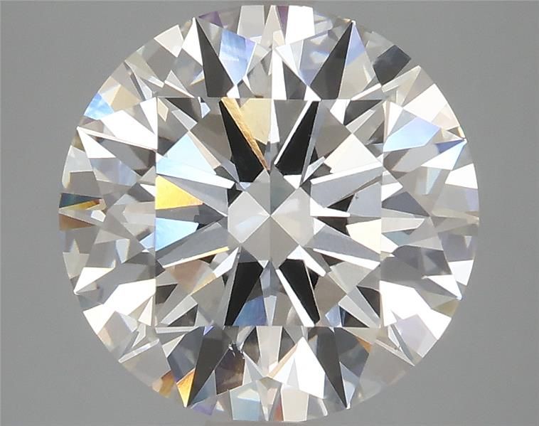 4.7ct Round F VVS2 Lab-Grown Diamond