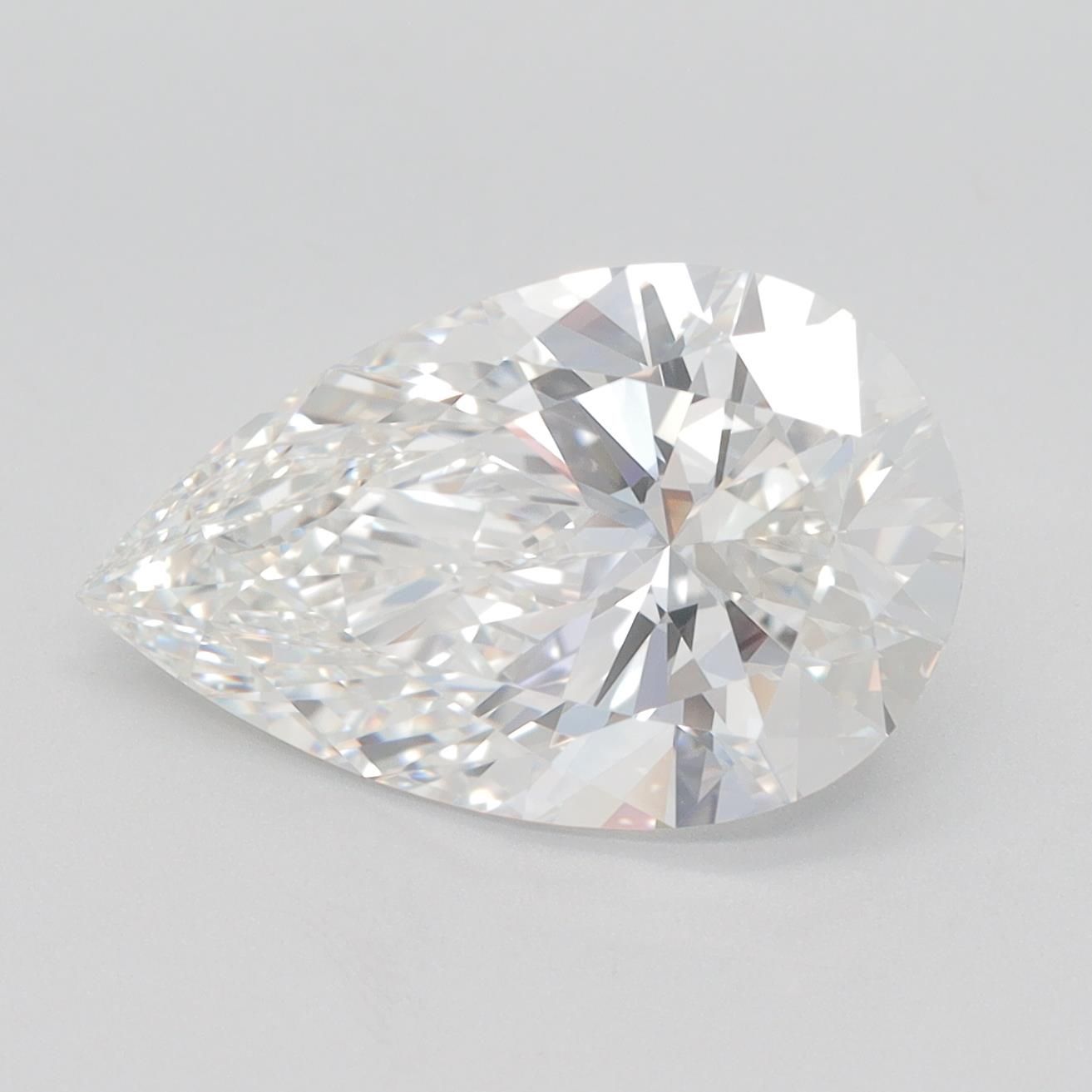 4.1ct Pear F VVS1 Lab-Grown Diamond