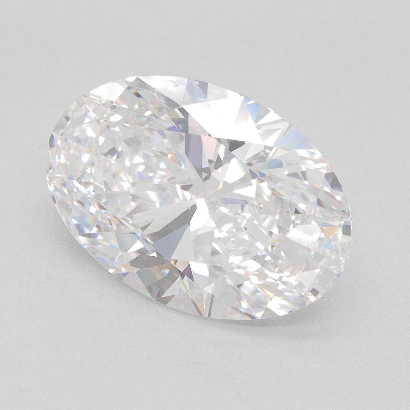 5.01ct Oval D VVS2 Lab-Grown Diamond