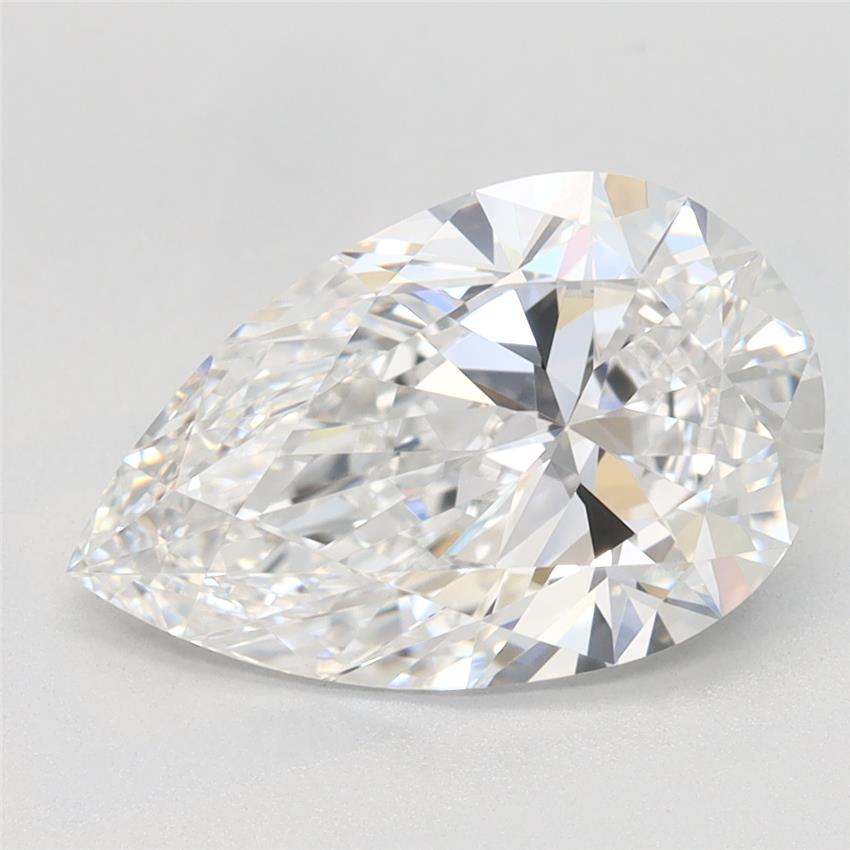 2.6ct Pear D IF Lab-Grown Diamond