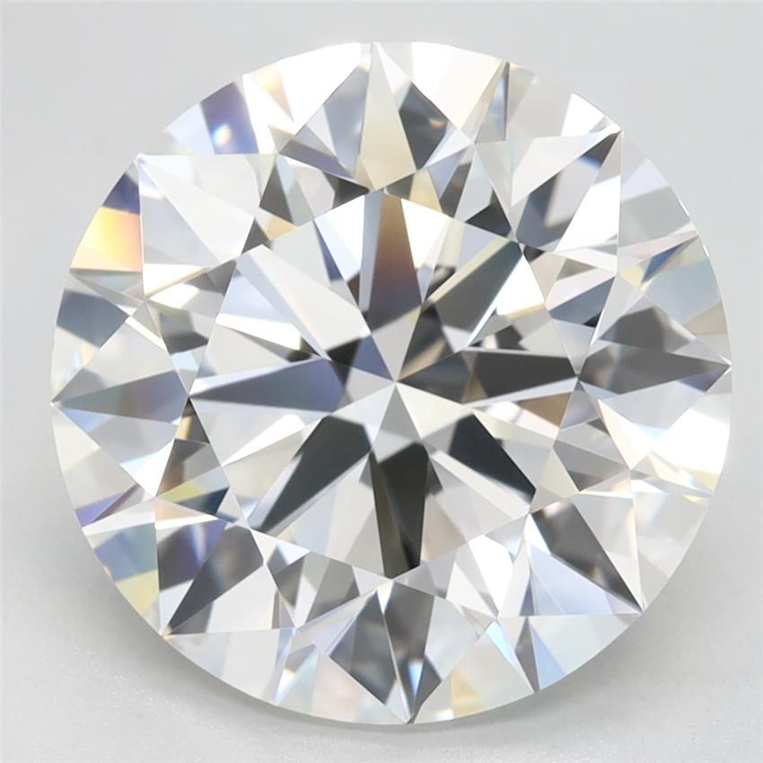 5.1ct Round F IF Lab-Grown Diamond