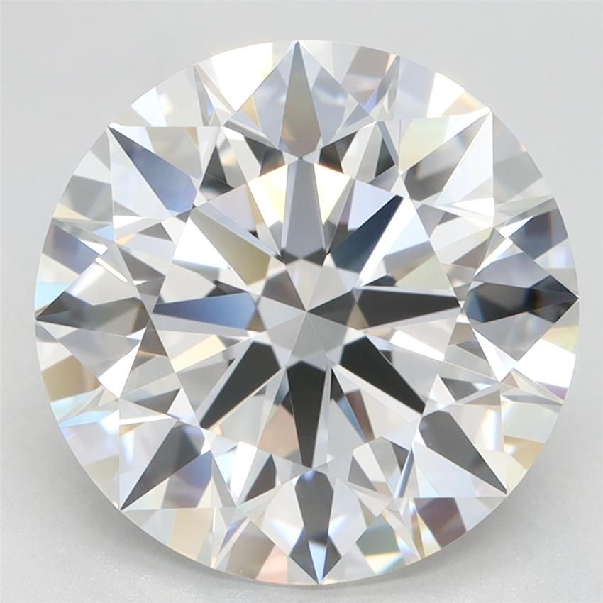 4.67ct Round F IF Lab-Grown Diamond