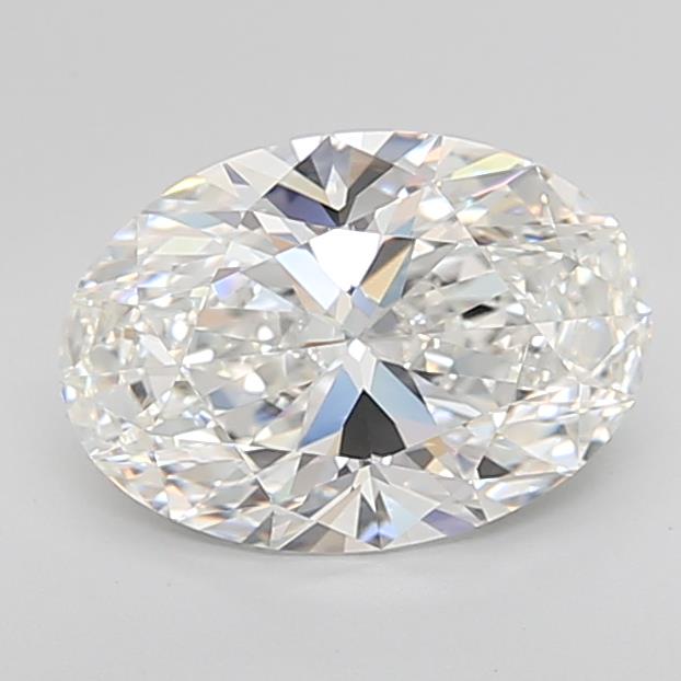 3.62ct Oval E IF Lab-Grown Diamond