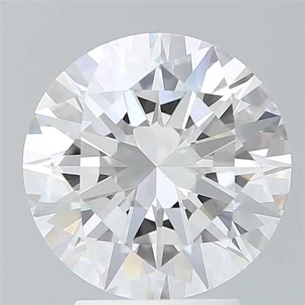 3.27ct Round F VS1 Lab-Grown Diamond