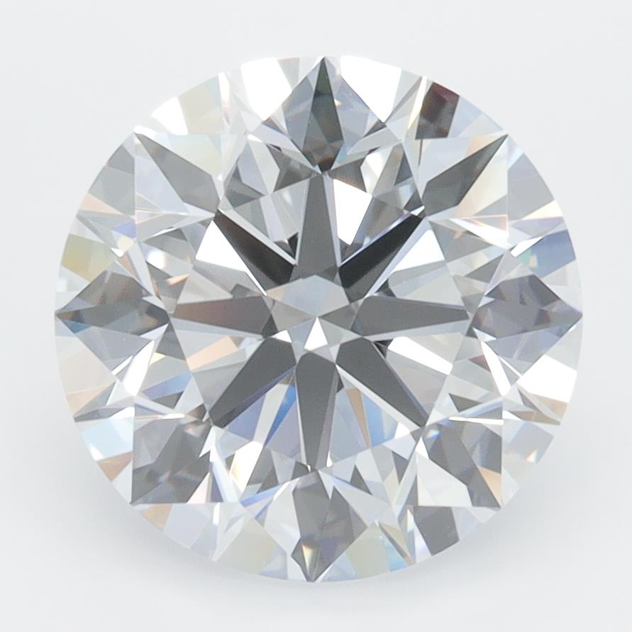 4.08ct Round F VVS2 Lab-Grown Diamond