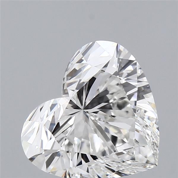 2.57ct Heart F VVS1 Lab-Grown Diamond