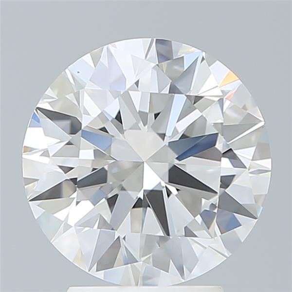 3.17ct Round F VS1 Lab-Grown Diamond