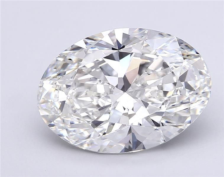 11.92ct Oval F VS2 Lab-Grown Diamond