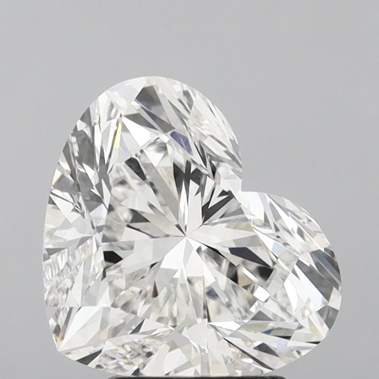 3.6ct Heart F VVS2 Lab-Grown Diamond