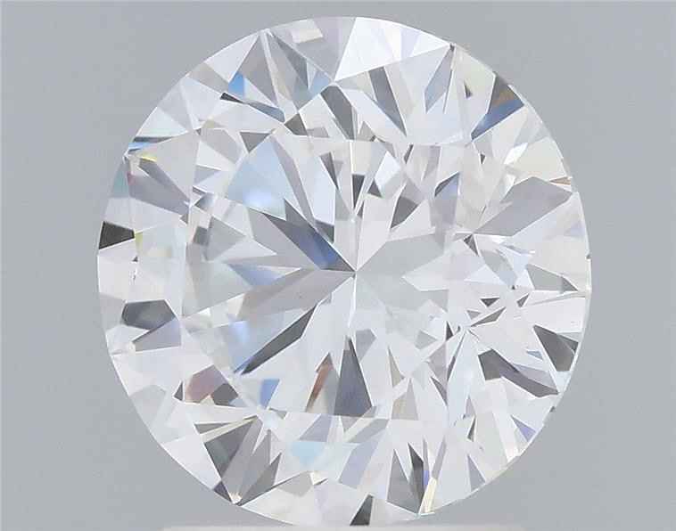 3.73ct Round F VS1 Lab-Grown Diamond