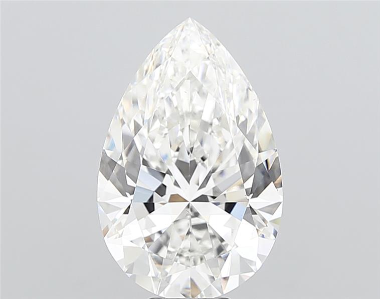 10.53 Carat PEAR Shape F Colour VS1 Clarity  Cut - White Lab Diamond - 29274