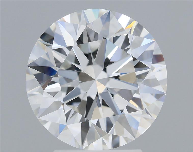 3.24ct Round F VVS2 Lab-Grown Diamond