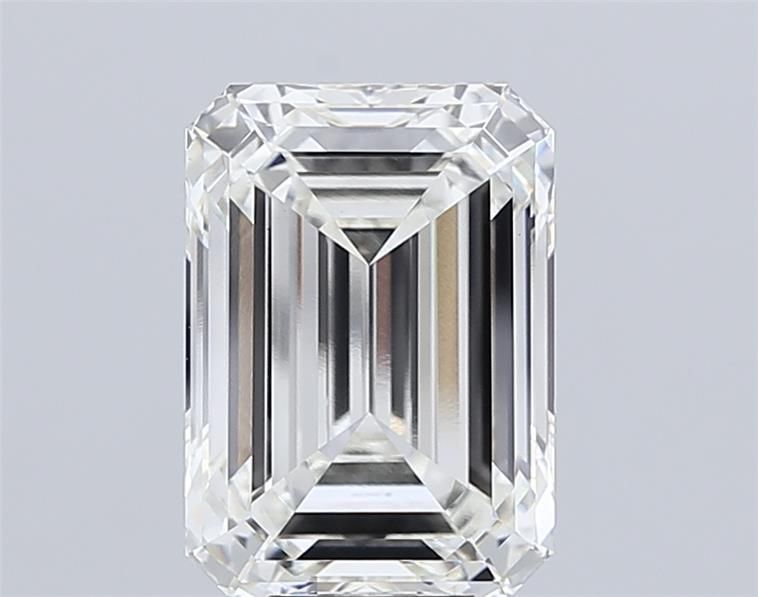 10.17 Carat EMERALD Shape H Colour VVS2 Clarity  Cut - White Lab Diamond - 49196