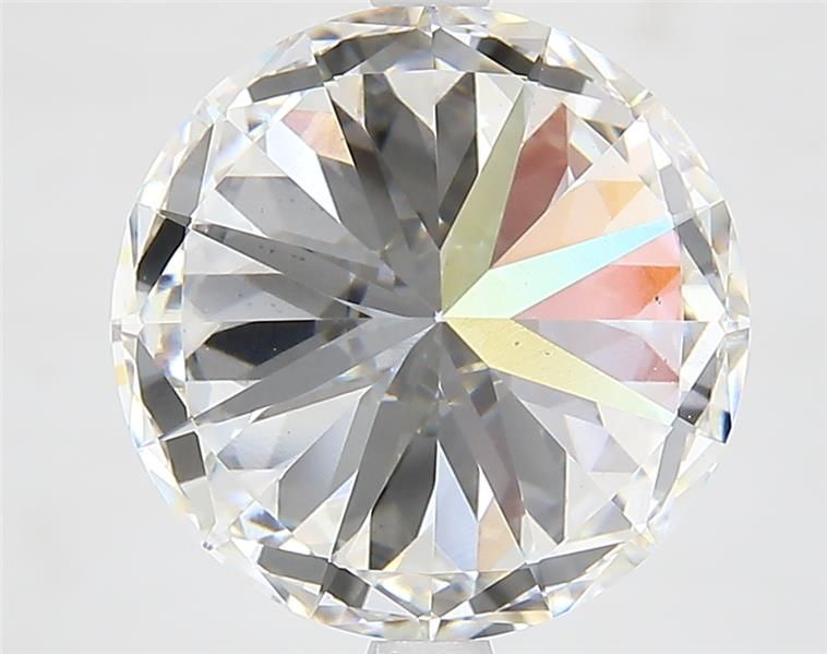 5.51ct Round F VS2 Lab-Grown Diamond