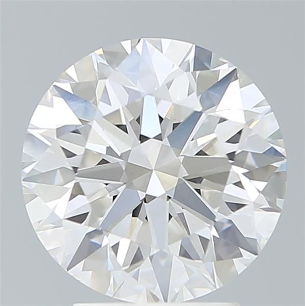 3.17ct Round F VVS2 Lab-Grown Diamond