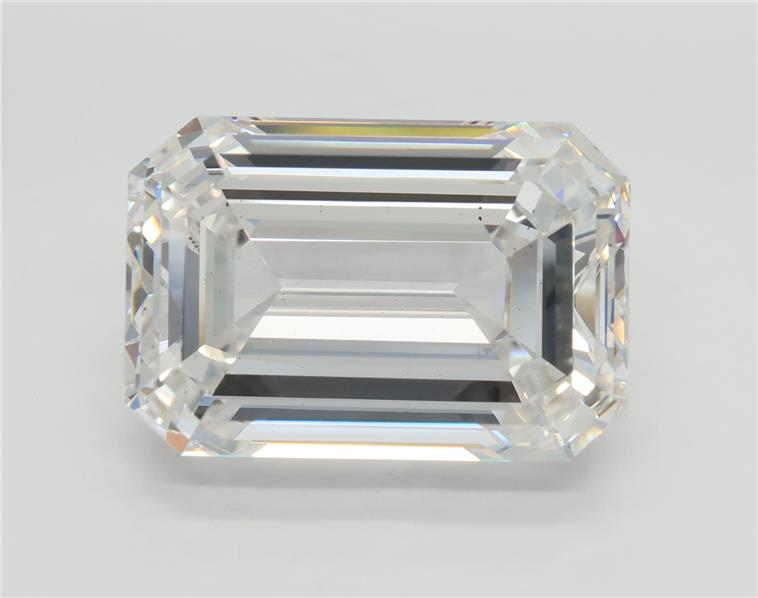 10.04 Carat EMERALD Shape F Colour VS2 Clarity  Cut - White Lab Diamond - 2599412