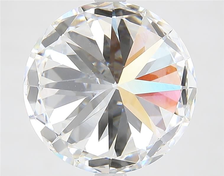 5.85ct Round F VS1 Lab-Grown Diamond