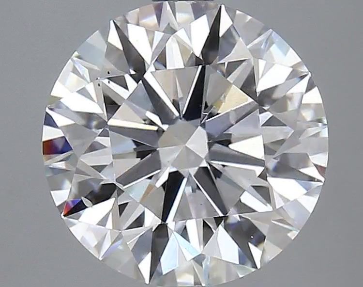3.43ct Round F VS2 Lab-Grown Diamond