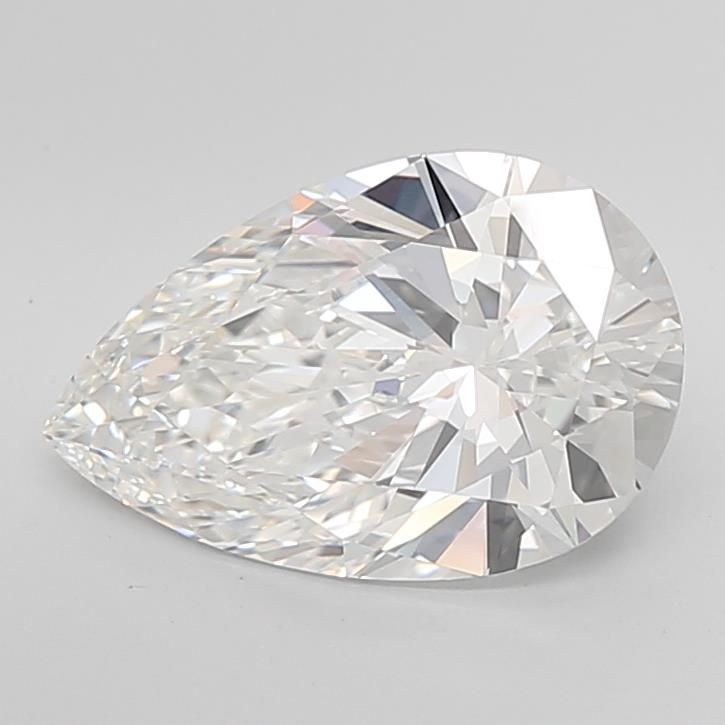4.23ct Pear F VVS1 Lab-Grown Diamond