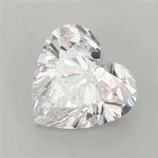 2.02ct Heart F IF Lab-Grown Diamond