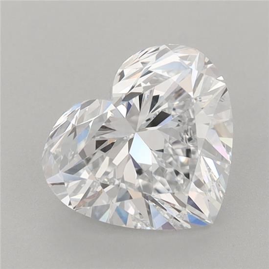 2ct Heart D IF Lab-Grown Diamond