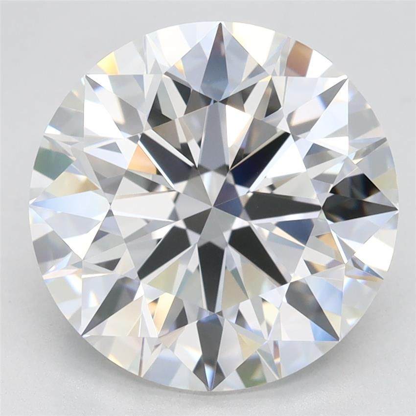 4.53ct Round F IF Lab-Grown Diamond