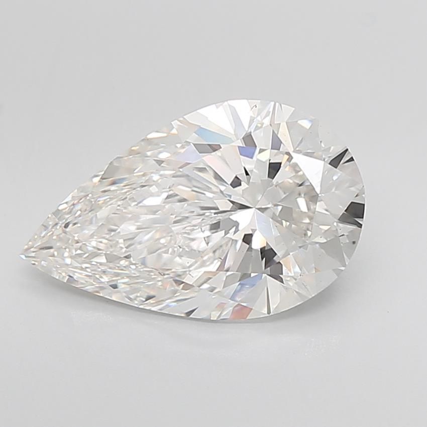 5.26ct Pear F VS1 Lab-Grown Diamond