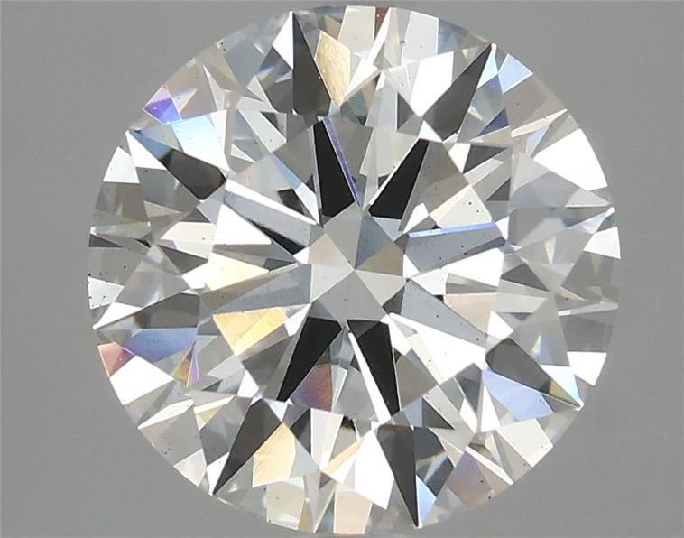 3.41ct Round F VS2 Lab-Grown Diamond