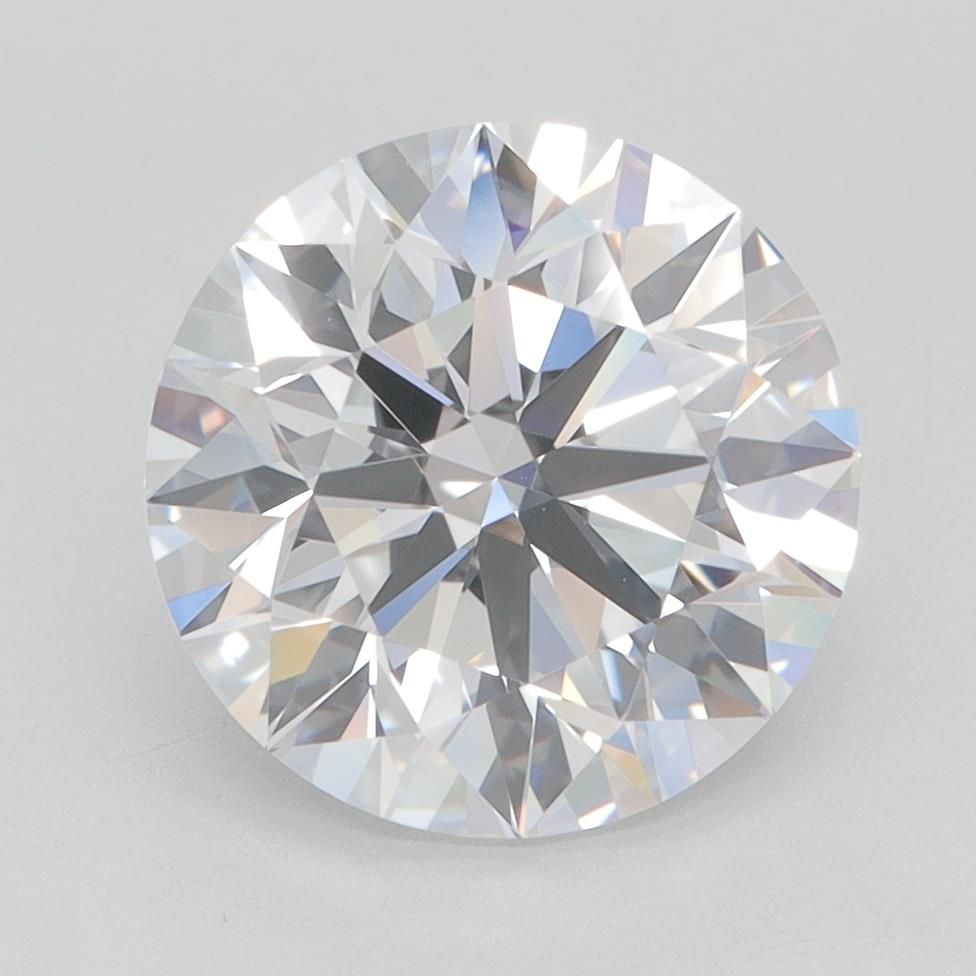 3.27ct Round E VVS2 Lab-Grown Diamond