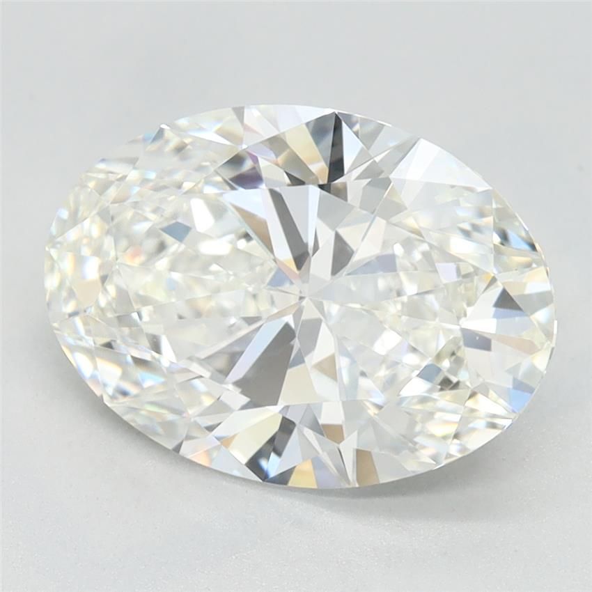 2.66ct Oval F IF Lab-Grown Diamond