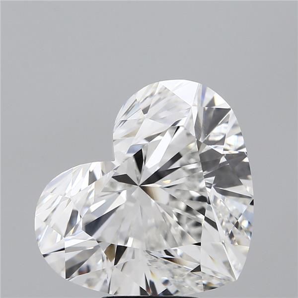 7.03ct Heart F VVS2 Lab-Grown Diamond