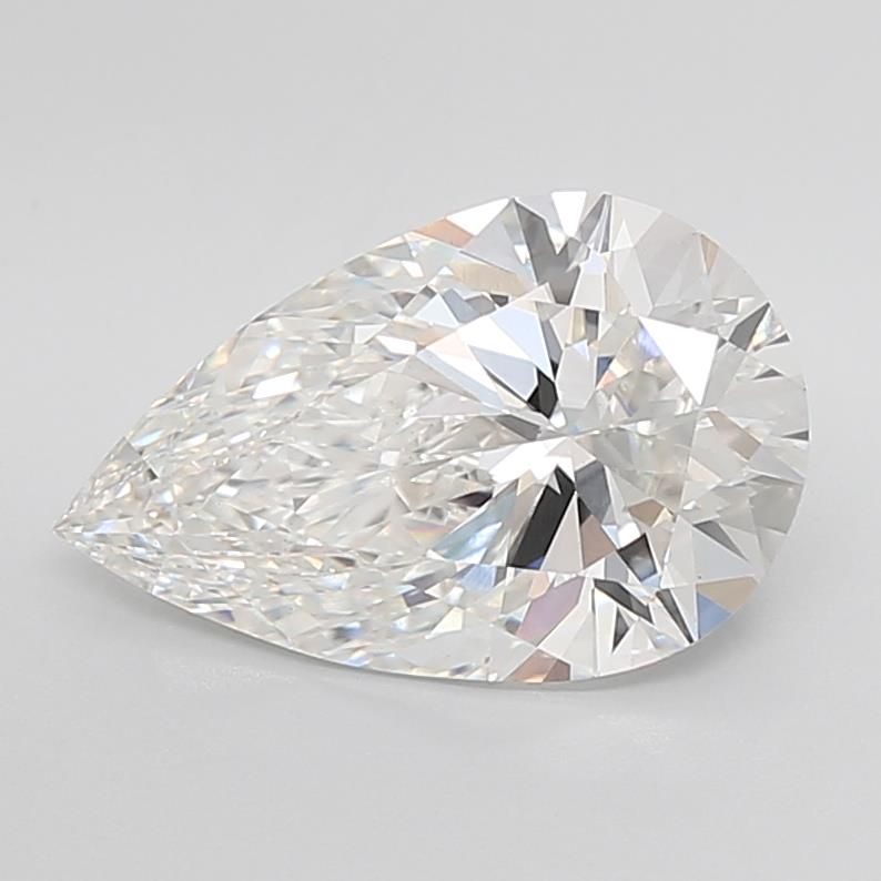 5.26ct Pear F VS1 Lab-Grown Diamond