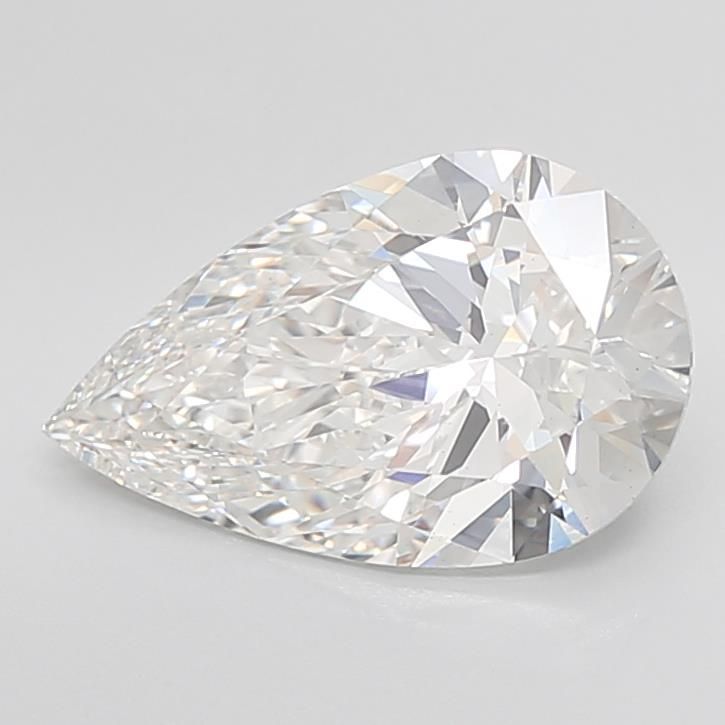5.25ct Pear F VS1 Lab-Grown Diamond