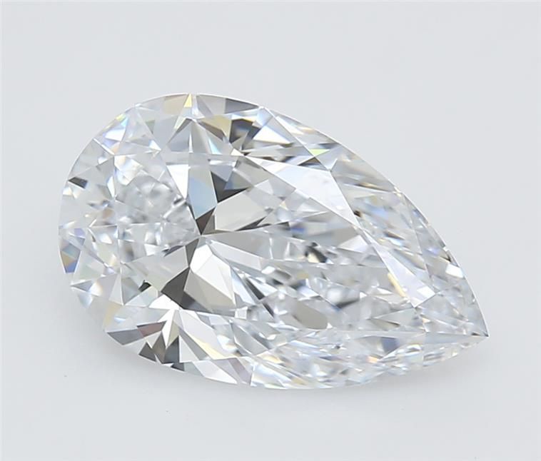 3.14ct Pear E VVS2 Lab-Grown Diamond