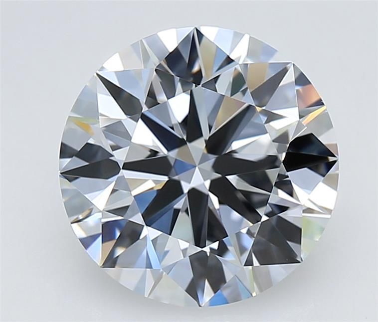 4.21ct Round F VVS2 Lab-Grown Diamond