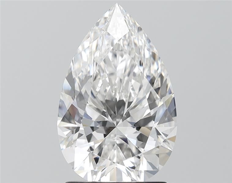 2.51ct Pear F VVS1 Lab-Grown Diamond