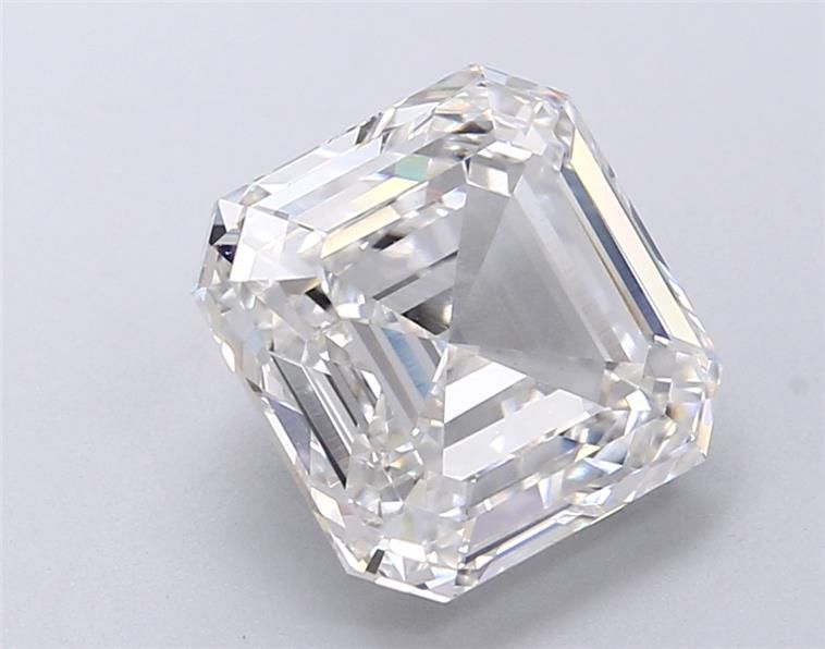 4.09ct Asscher F VVS2 Lab-Grown Diamond