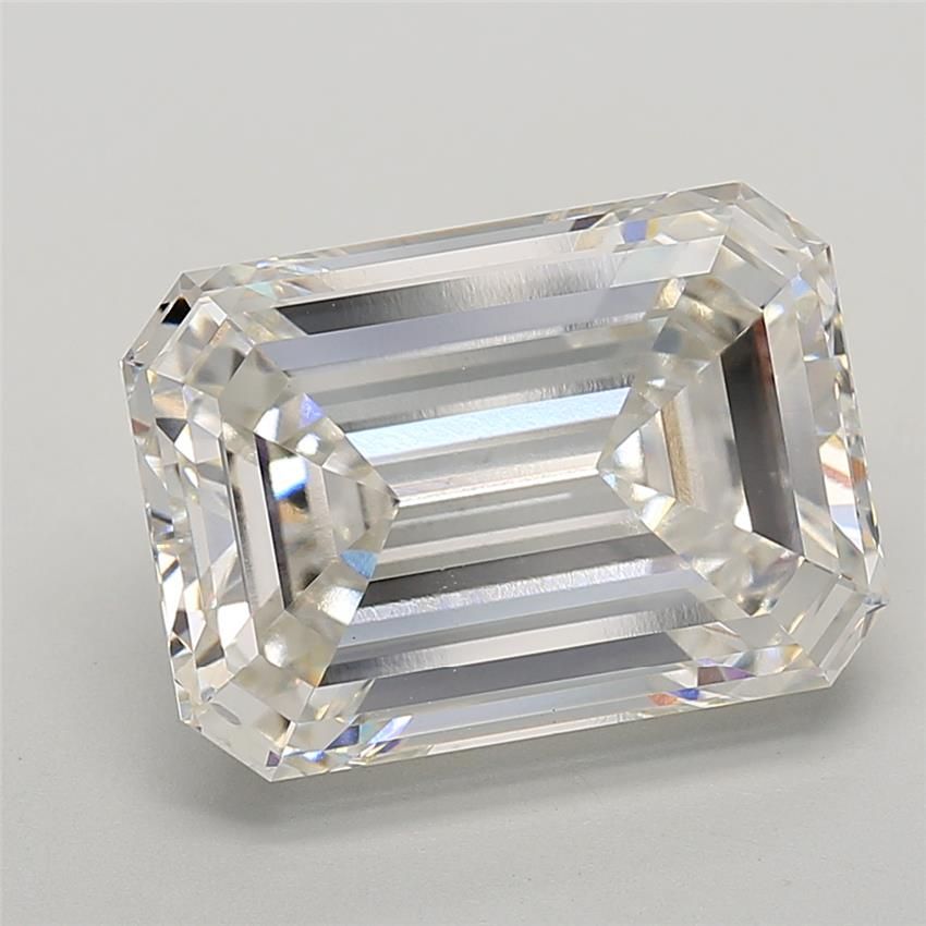 9.80 Carat EMERALD Shape G Colour VS1 Clarity  Cut - White Lab Diamond - 46433