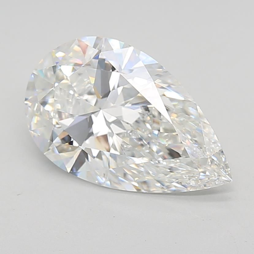 3.56ct Pear E VVS2 Lab-Grown Diamond