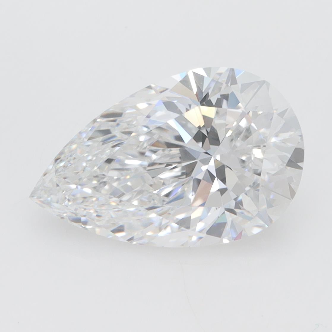 2.01ct Pear D VVS2 Lab-Grown Diamond